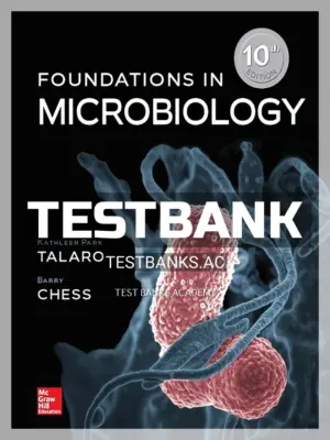Test Bank for Foundations in Microbiology 10th Edition by Talaro