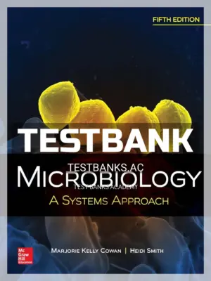 Test Bank for Microbiology A Systems Approach 5th Edition by Cowan