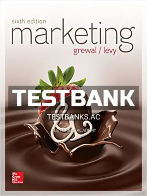 Test Bank for Marketing 6th Edition by Grewal