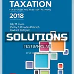 Solutions Manual for Principles of Taxation for Business and Investment Planning 21st Edition by Jones