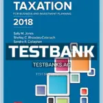 Test Bank for Principles of Taxation for Business and Investment Planning 21st Edition by Jones