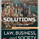 Solutions Manual for Law Business and Society 12th Edition by McAdams