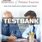Test Bank for Essentials of Federal Taxation 2017 8th Edition by Spilker