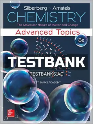 Test Bank for Chemistry 8th Edition by Silberberg