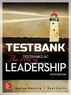 Test Bank for The Art of Leadership 6th Edition by Manning