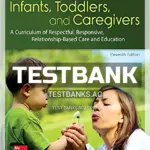 Test Bank for Infants Toddlers and Caregivers A Curriculum of Respectful Responsive Relationship Based Care and Education 11th Edition by Gonzalez Mena
