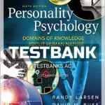 Test Bank for Personality Psychology 6th Edition by Larsen