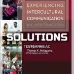 Solutions Manual for Experiencing Intercultural Communication 6th Edition by Martin