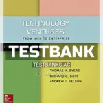 Test Bank for Technology Ventures 5th Edition by Byers