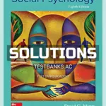 Solutions Manual for Exploring Social Psychology 8th Edition by Myers
