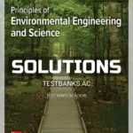 Solutions Manual for Principles of Environmental Engineering and Science 4th Edition by Davis