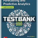 Test Bank for Business Forecasting with ForecastX 7th Edition by Keating