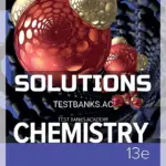 Solutions Manual for Chemistry 13th Edition by Chang
