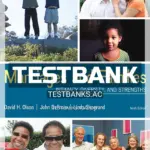 Test Bank for Marriages and Families Intimacy Diversity and Strengths 9th Edition by Olson