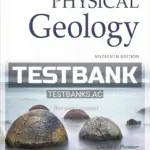 Test Bank for Physical Geology 16th Edition by Plummer