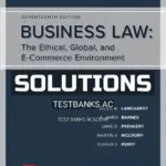 Solutions Manual for Business Law 17th Edition by Langvardt