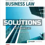 Solutions Manual for Essentials of Business Law 10th Edition by Liuzzo