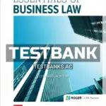 Test Bank for Essentials of Business Law 10th Edition by Liuzzo