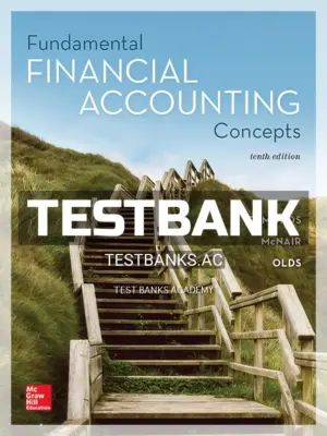 Test Bank for Fundamental Financial Accounting Concepts 10th Edition by Edmonds