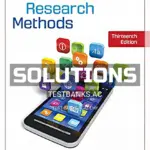 Solutions Manual for Business Research Methods 13th Edition by Schindler