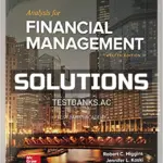 Solutions Manual for Analysis for Financial Management 12th Edition by Higgins