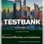 Test Bank for Financial Markets and Institutions 7th Edition by Saunders
