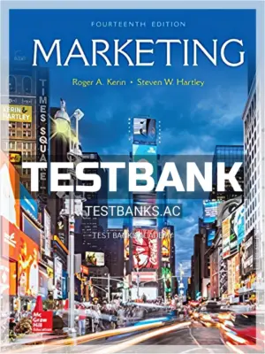 Test Bank for Marketing 14th Edition by Kerin