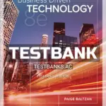 Test Bank for Business Driven Technology 8th Edition by Baltzan