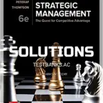 Solutions Manual for Essentials of Strategic Management 6th Edition by Gamble