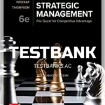 Test Bank for Essentials of Strategic Management 6th Edition by Gamble