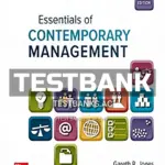 Test Bank for Essentials of Contemporary Management 8th Edition by Jones