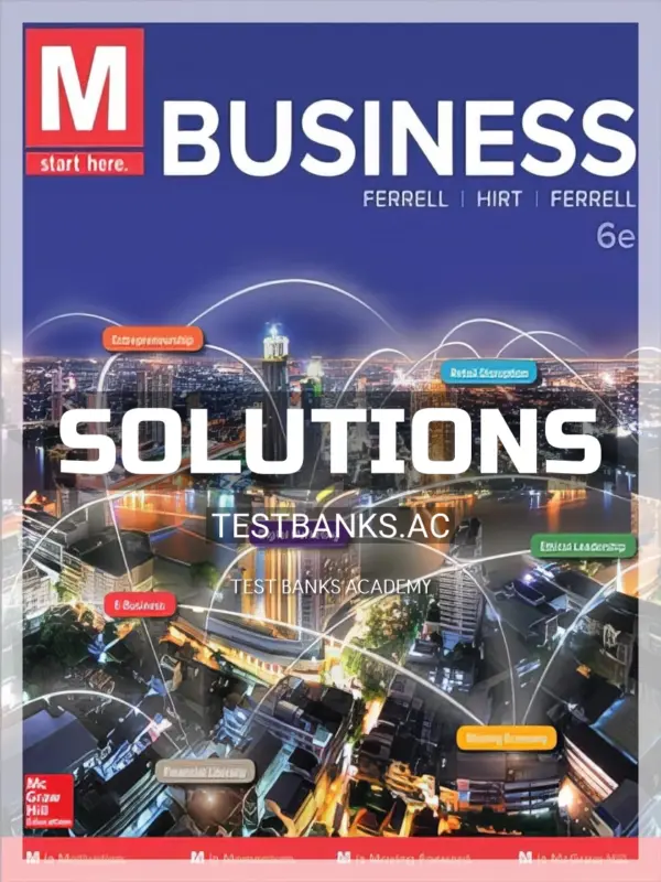 Solutions Manual for M Business 6th Edition by Ferrell