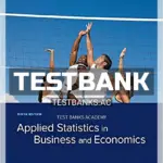 Test Bank for Applied Statistics in Business and Economics 6th Edition by Doane