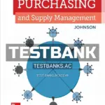 Test Bank for Purchasing and Supply Management 16th Edition by Johnson