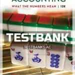 Test Bank for Accounting 12th Edition by Marshall