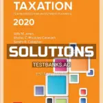 Solutions Manual for Principles of Taxation for Business and Investment Planning 2020 23rd Edition by Jones