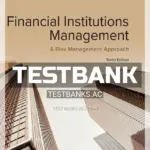 Test Bank for Financial Institutions Management Risk Management Approach 10th Edition by Saunders