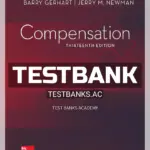 Test Bank for Compensation 13th Edition by Gerhart