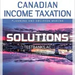 Solutions Manual for Canadian Income Taxation 2019 2020 22nd CA Edition by Buckwold