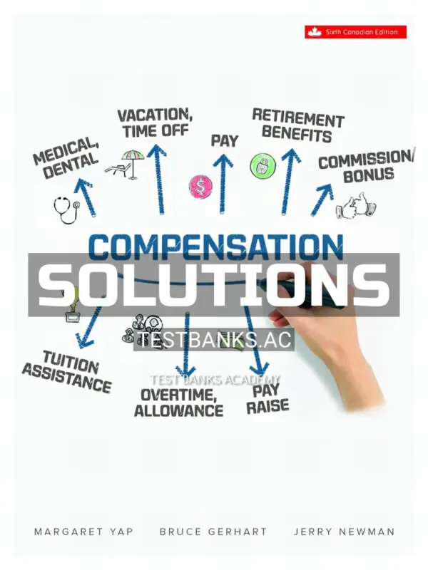 Solutions Manual for Compensation 6th CA Edition by Yap