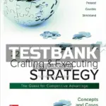 Test Bank for Crafting and Executing Strategy 22nd Edition by Thompson