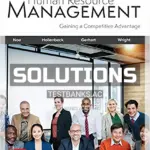 Solutions Manual for Human Resource Management 11th Edition by Noe