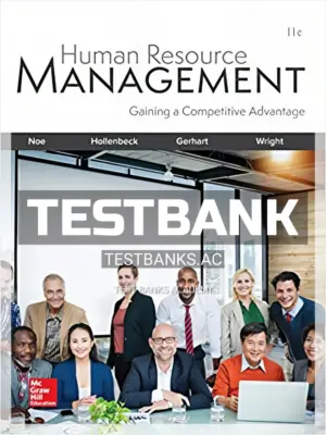 Test Bank for Human Resource Management 11th Edition by Noe
