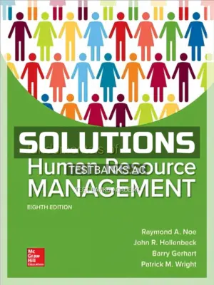 Solutions Manual for Fundamentals of Human Resource Management 8th Edition by Noe