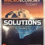 Solutions Manual for Macro Economy Today 15th Edition by Schiller