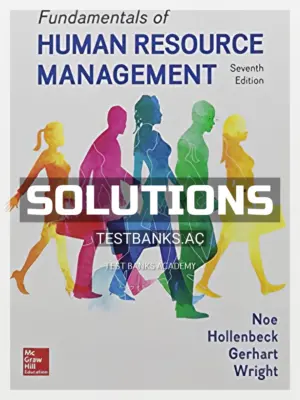 Solutions Manual for Fundamentals of Human Resource Management 7th Edition by Noe