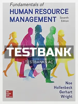 Test Bank for Fundamentals of Human Resource Management 7th Edition by Noe
