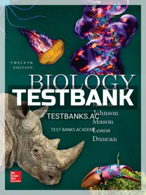 Test Bank for Biology 12th Edition by Raven