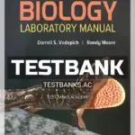 Test Bank for Biology Laboratory Manual 12th Edition by Vodopich
