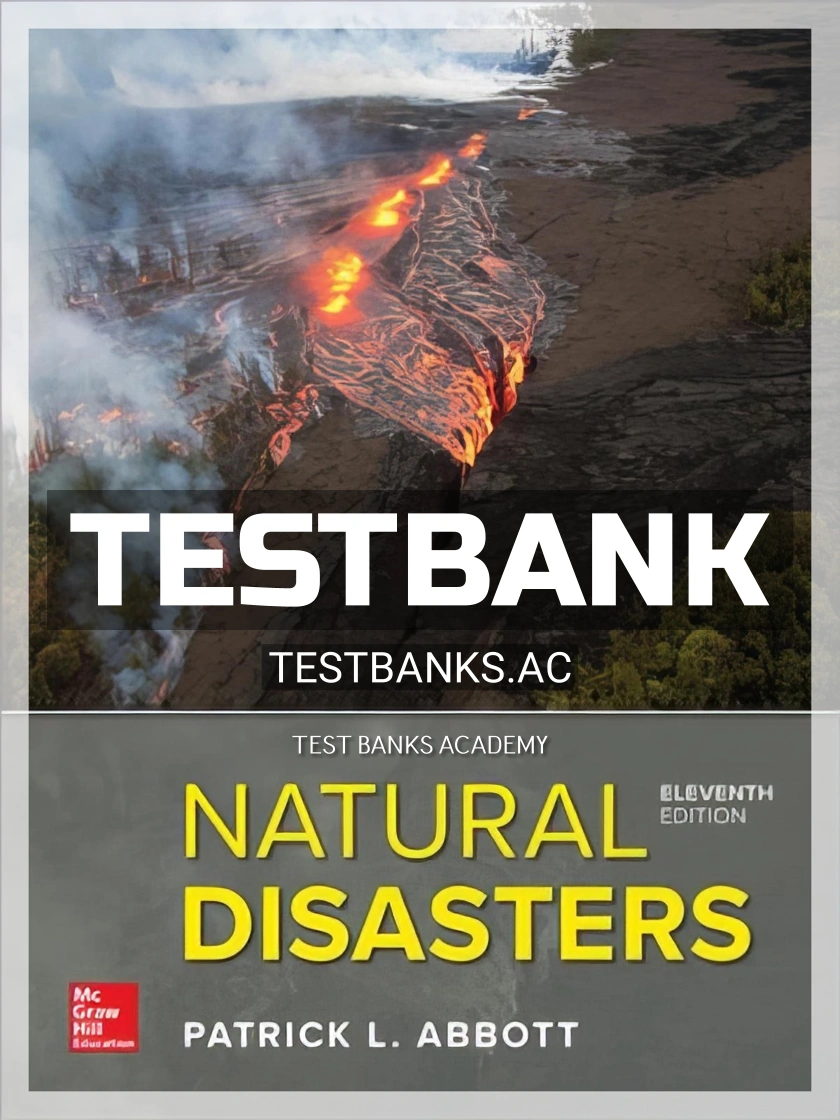 9781260220636-TEST-BANK Test Bank for Natural Disasters 11th Edition by Abbott